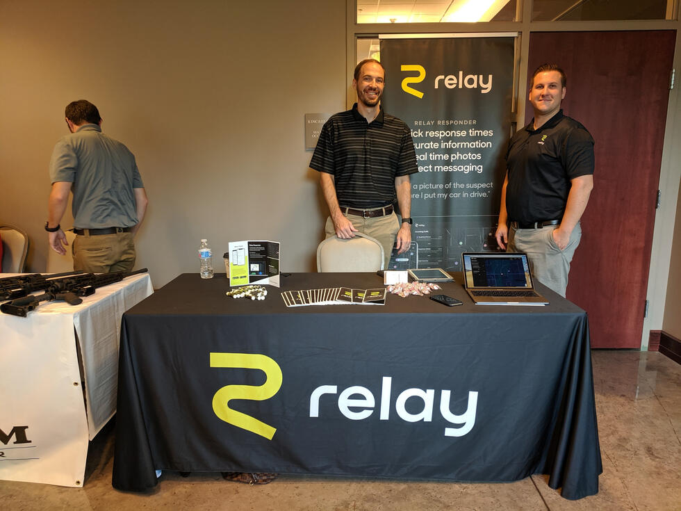 We were always trying to connect with first responders at conferences